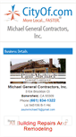 Mobile Screenshot of paulmichaelgeneralcontractor.com